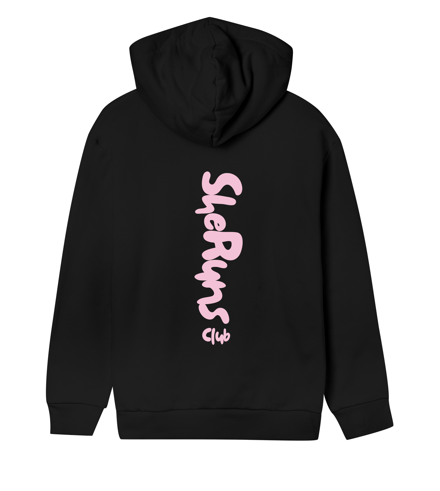 signature regular hoodie off black