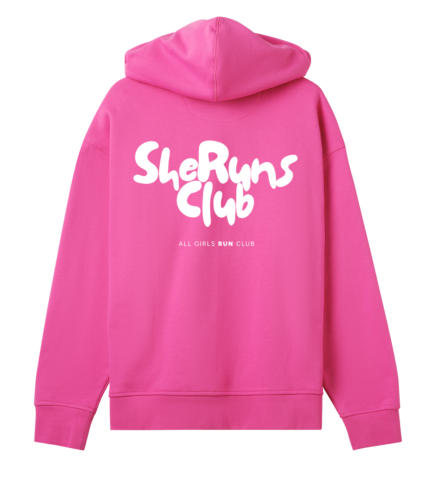 hoodie oversize hyper pink