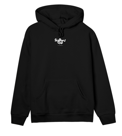 signature regular hoodie off black