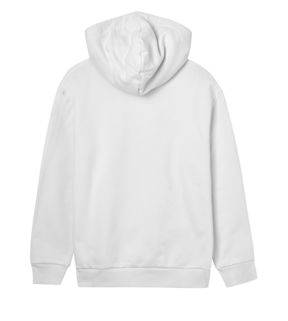 regular hoodie off white