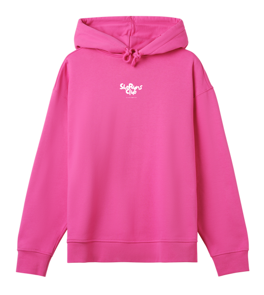 hoodie oversize hyper pink