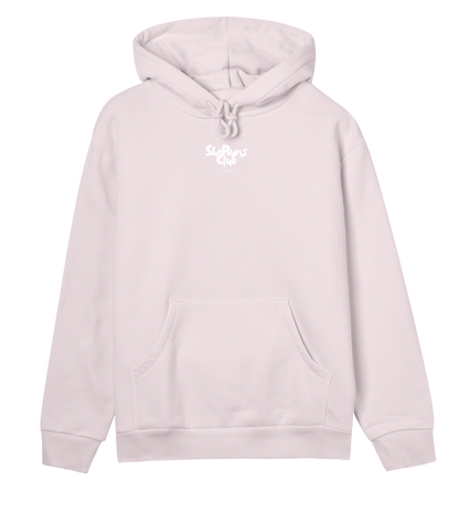 signature regular hoodie soft pink